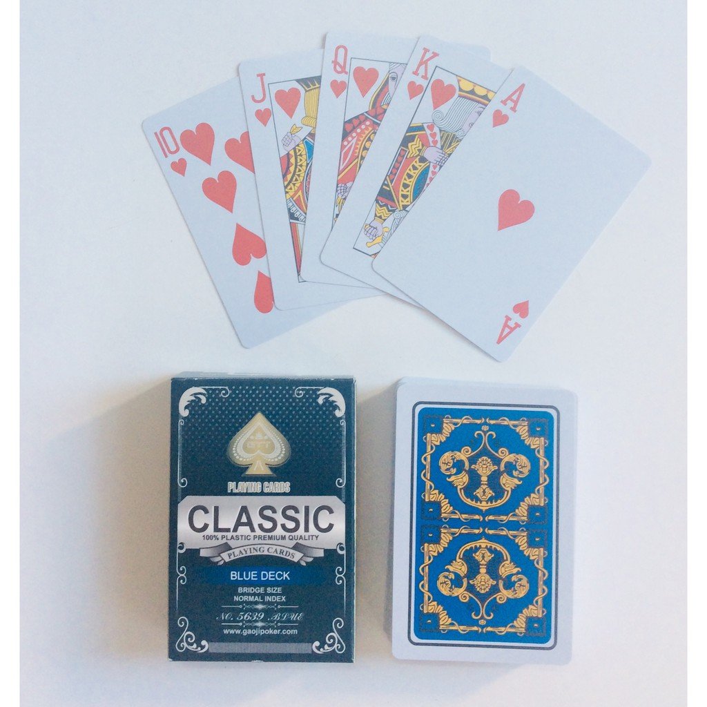 BN 7, Bộ bài tây nhựa Classic bền đẹp chống nước 100% Plastic - Ảnh 7